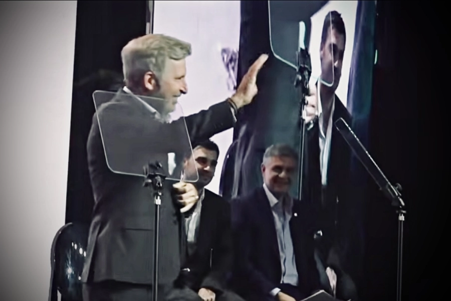 Rogelio Frigerio habl&oacute; en la Convenci&oacute;n Nacional del PRO.