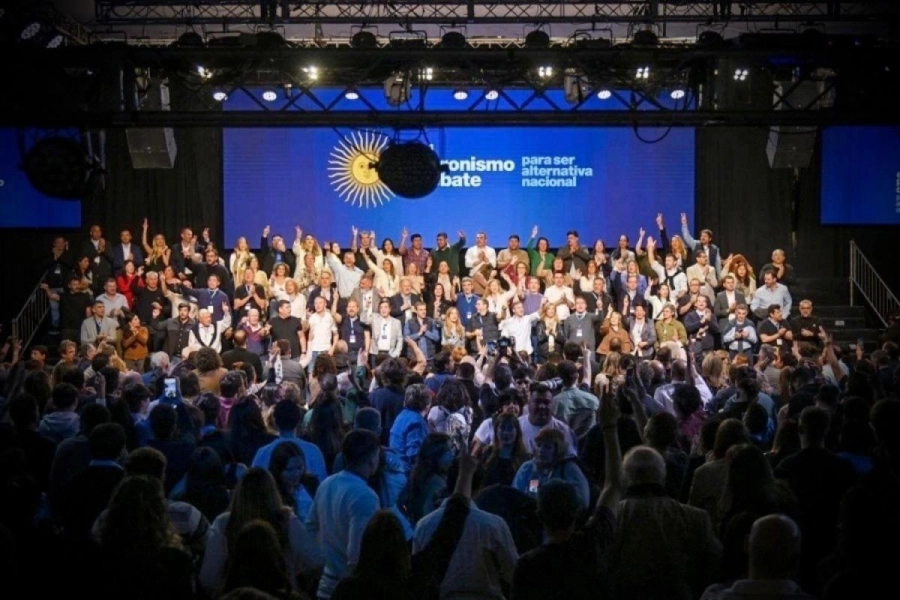 Encuentro del Peronismo Federal en Parque Norte.