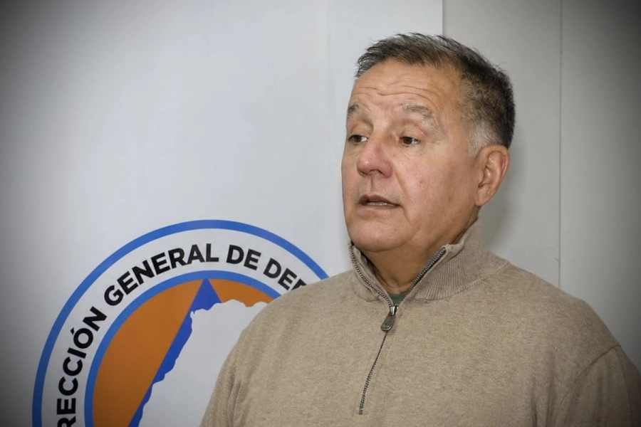 Oscar D&iacute;az Bertozzi, ex director de Defensa Civil de la provincia.