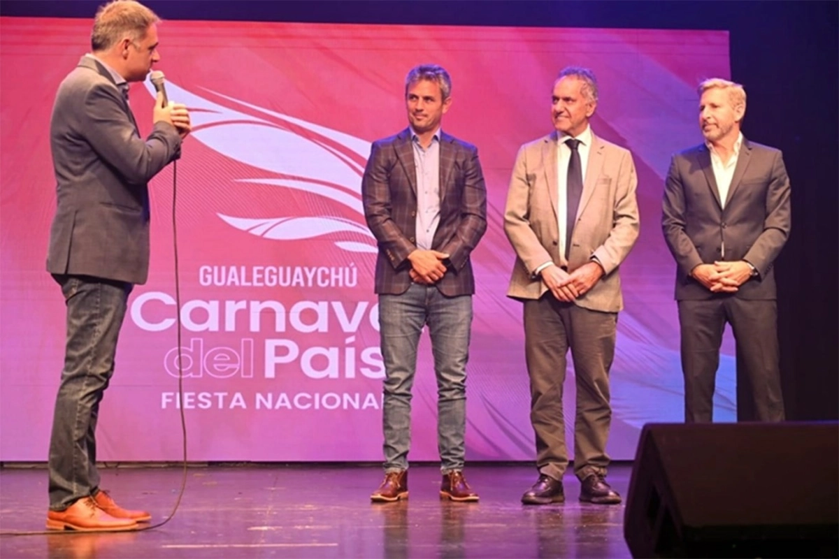 Menem, Scioli, Frigerio y Davico juntos en CABA.