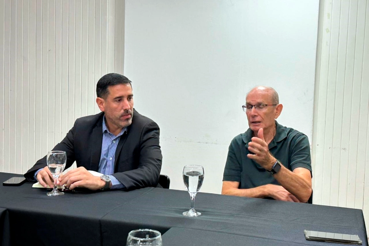 Carlos Cuenca, presidente del CGE y Jorge Kerz, nuevo secretario de Articulaci&oacute;n Educativa.