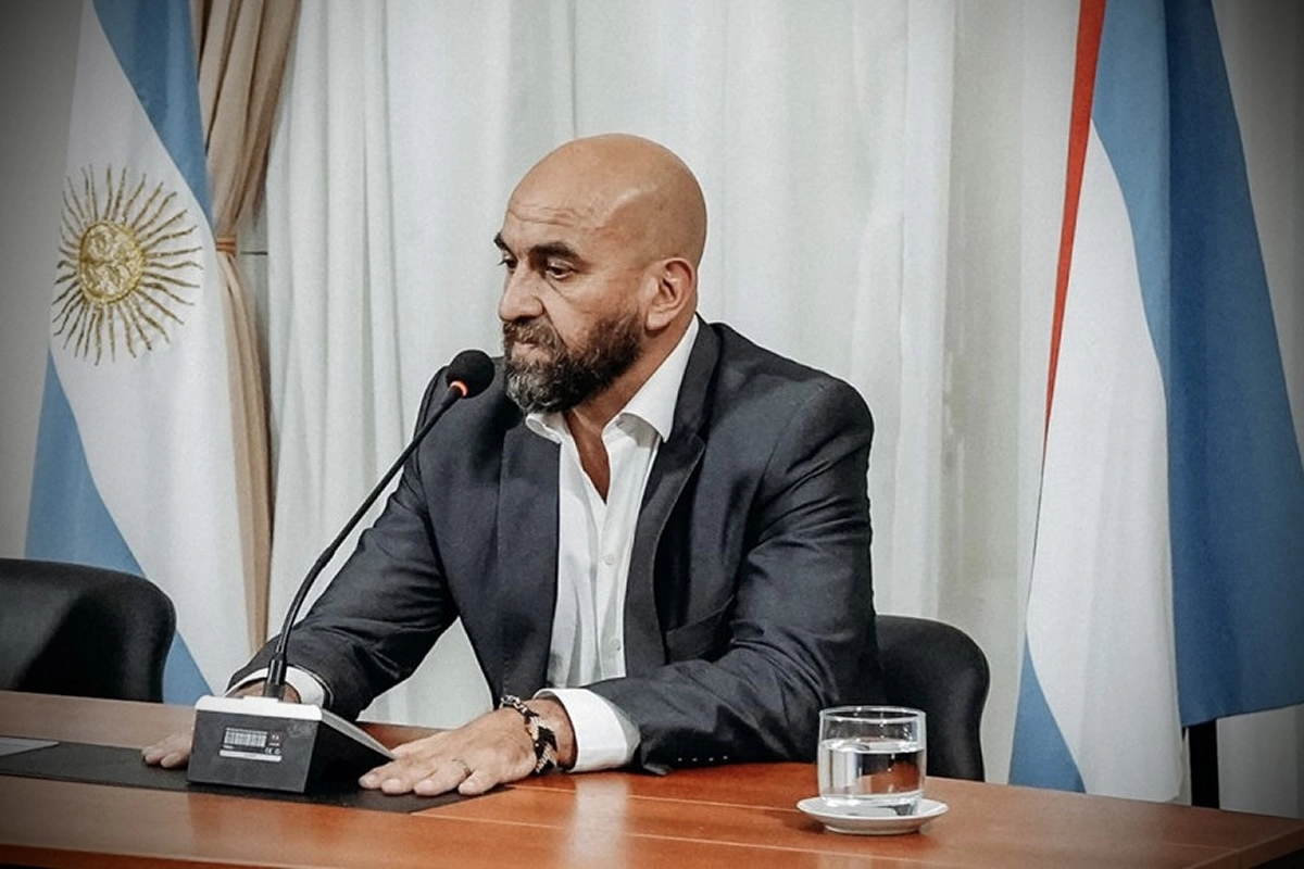 Mariano Gallegos, presidente de la Obra Social de Entre R&iacute;os (OSER).