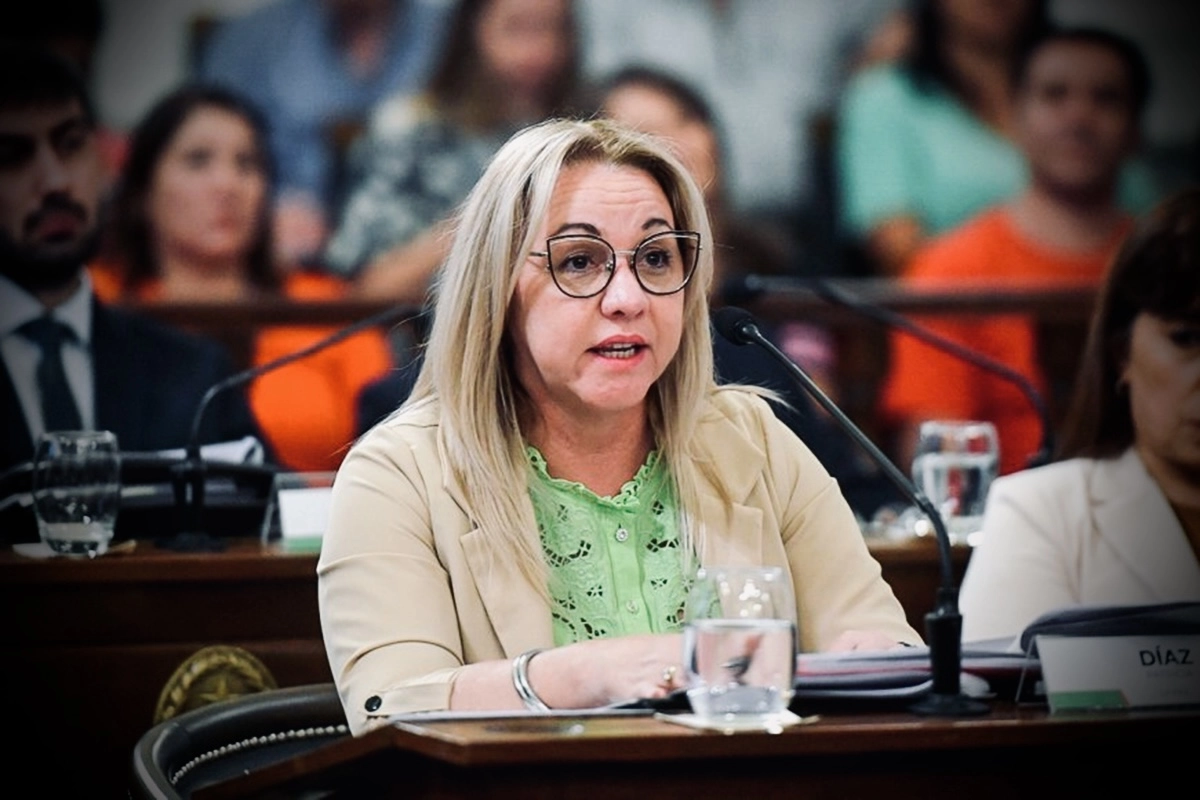 Senadora por el departamento La Paz, Patricia D&iacute;az.