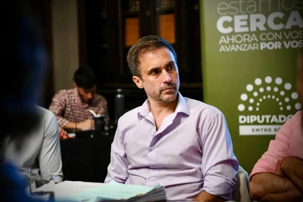 Juan Manuel Rossi, diputado provincial y presidente del PS.