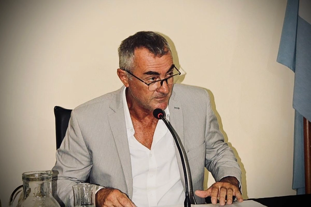 Luis Gaioli, intendente de Hern&aacute;ndez.