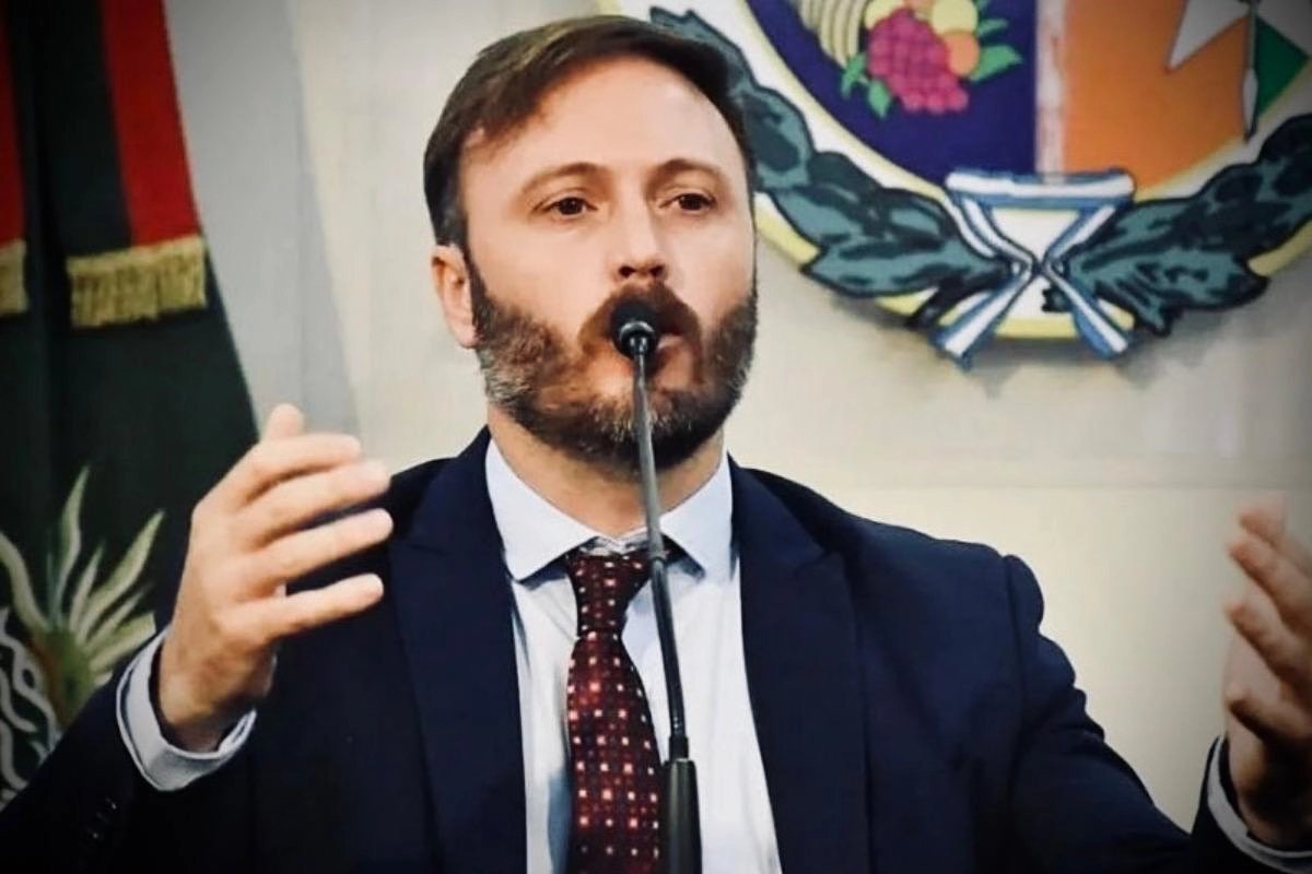 Francisco Azcu&eacute;, intendente de Concordia.