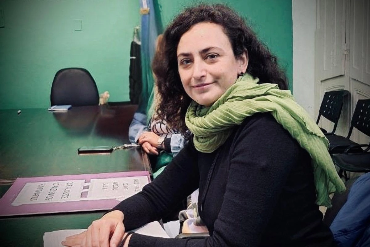 Nadia Burgos, referente del MST y delegada de ATE en el Ministerio de Salud.