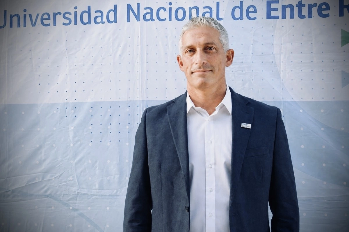 Juan Manuel Arbelo, rector de la Universidad Nacional de Entre R&iacute;os.