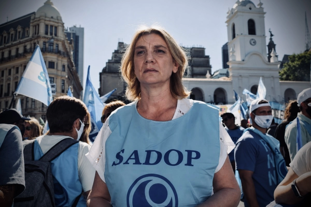 Alejandra Frank, secretaria general de SADOP.