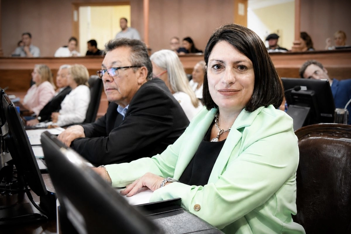 Carola Laner, diputada provincial por el oficialismo.