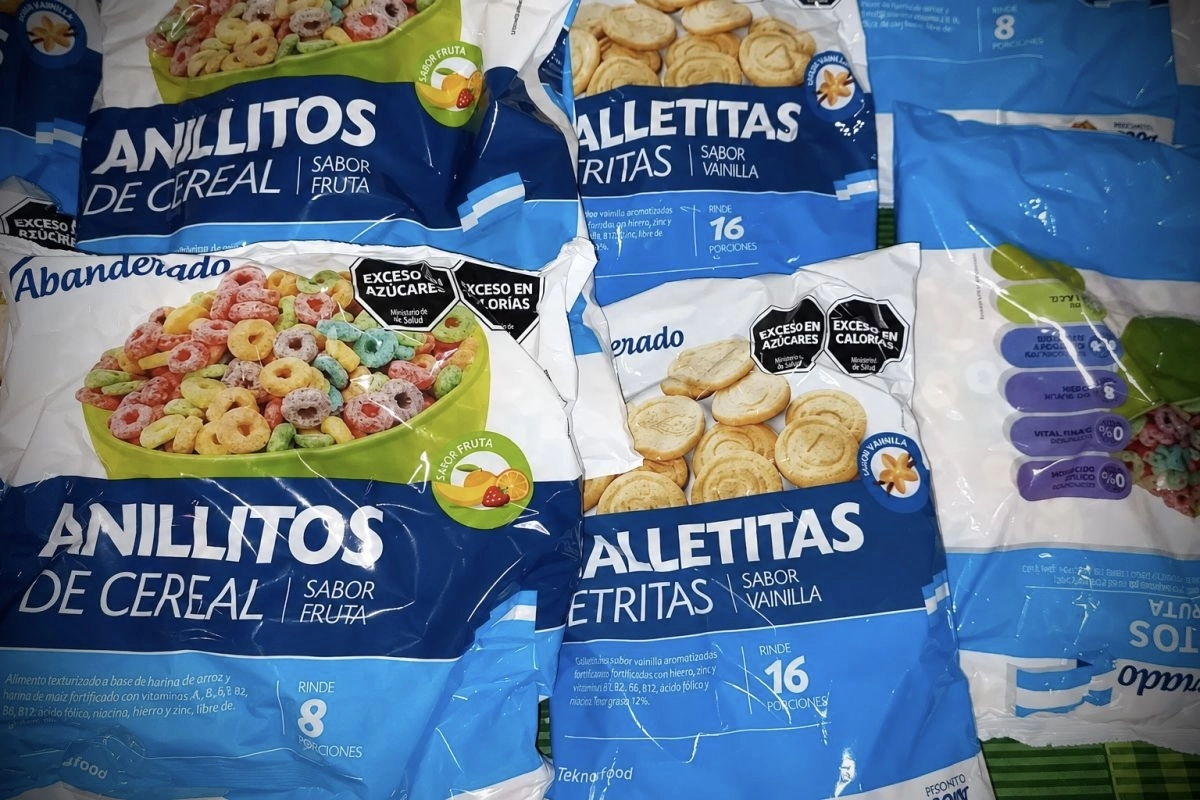 Productos de Teknofood para consumo en los comedores escolares de la provincia.