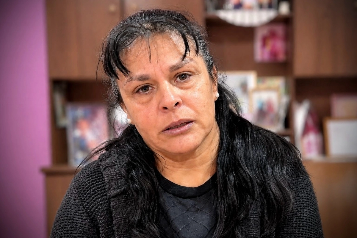 Lorena Dubini, madre de dos de las v&iacute;ctimas de la tragedia.