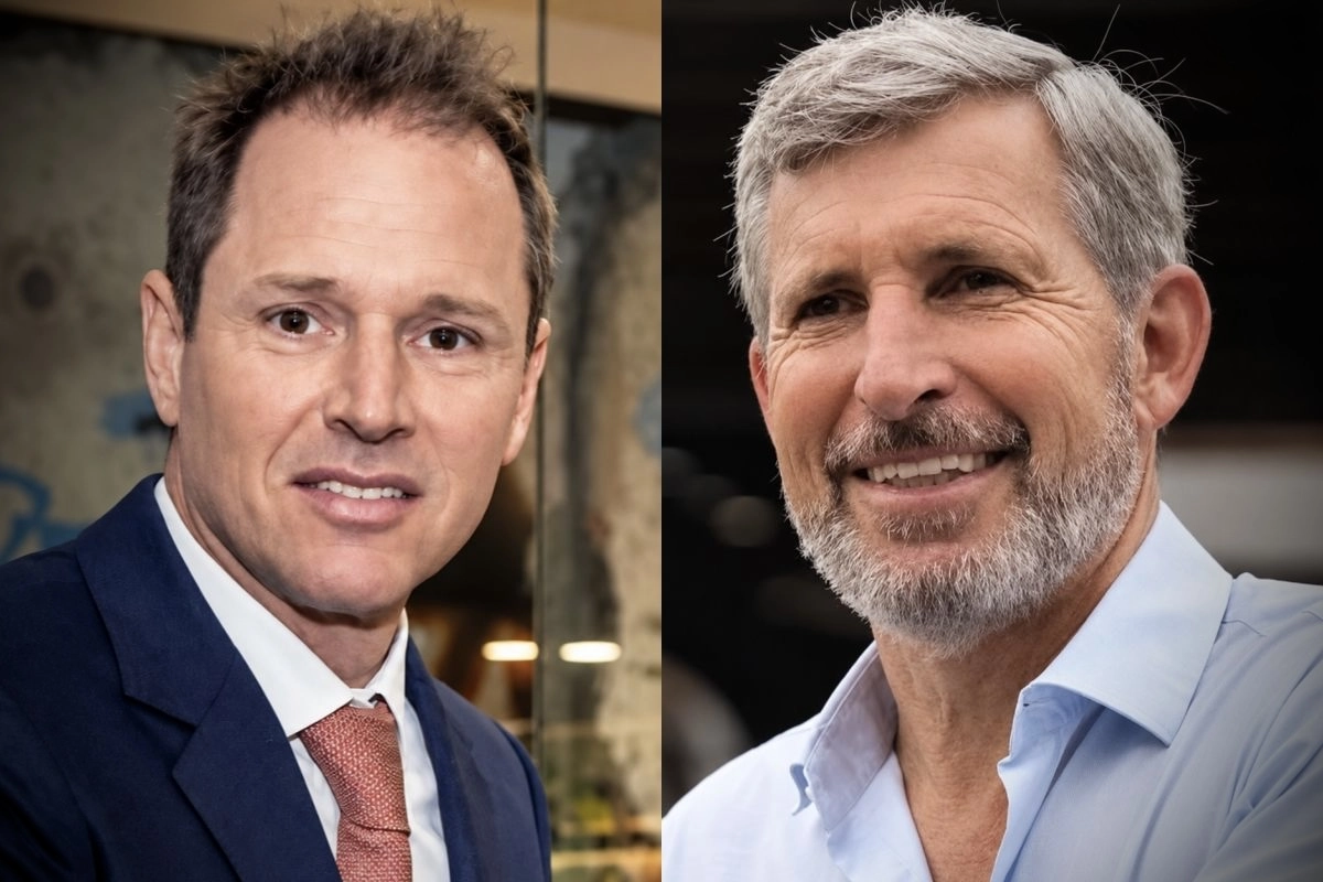 Jorge Brito y Rogelio Frigerio