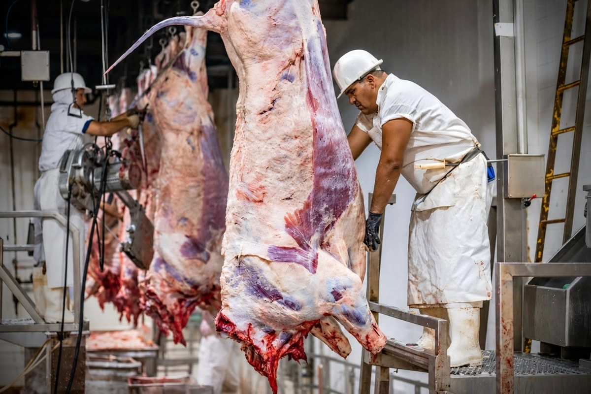 La faena bovina registr&oacute; nuevamente una ca&iacute;da del 7% interanual.